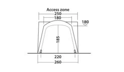Outwell Milestone Dash Drive Away Awning -Full Camp Gear 111099 milestone dash drawing other4