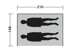 Outwell Formby Beach Shelter 12 Outwell Formby Beach Shelter -Full Camp Gear 111229 beach shelter formby drawing floorplan3