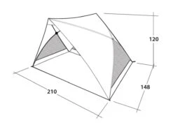 Outwell Formby Beach Shelter 13 Outwell Formby Beach Shelter -Full Camp Gear 111229 beach shelter formby drawing perspective2