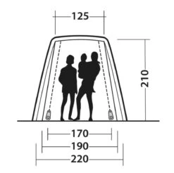 Outwell Sandcrest S Awning -Full Camp Gear 111241 sandcrest s drawing other4