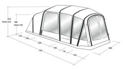 Outwell Jacksondale 5PA Tent (2022) -Full Camp Gear 111269 jacksondale 5pa drawing perspective2