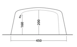 Outwell Queensdale 8PA Tent (2023) 27 Outwell Queensdale 8PA Tent (2023) -Full Camp Gear 111270 queensdale 8pa drawing other5