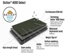 Outwell Queensdale 8PA Tent (2023) 36 Outwell Queensdale 8PA Tent (2023) -Full Camp Gear 111270 queensdale 8pa feature photo14