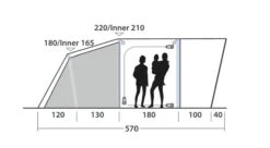 Outwell Springville 4SA Tent (2023) -Full Camp Gear 111275 springville 4sa drawing other4