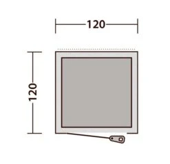 Featured Products -Full Camp Gear 111287 outwell seahaven comfort station single drawing floorplan3