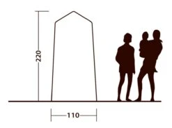 Outwell Seahaven Station Double -Full Camp Gear 111288 outwell seahaven comfort station double drawing other5