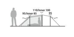 Robens Pioneer 3EX Tent (2022) -Full Camp Gear 130275 pioneer 3ex drawing other4