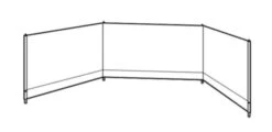 Robens Outback Windscreen -Full Camp Gear 130308 outback windscreen drawing perspective14