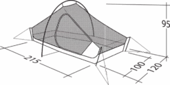 Robens Chaser 2 Tent (2023) -Full Camp Gear 130316 chaser 2 drawing other5