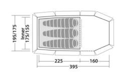 Robens Nordic Lynx 3 Tent (2023) 23 Robens Nordic Lynx 3 Tent (2023) -Full Camp Gear 130323 nordic lynx 3 drawing floorplan3
