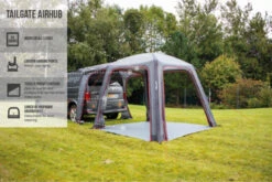 Vango Airbeam Vango Tailgate Airhub Low Awning (2022) -Full Camp Gear 2021 vango call out tailgate airhub