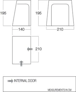Vango Drive-Away Awning Bedroom (BR001) 5 Vango Drive-Away Awning Bedroom (BR001) -Full Camp Gear 2021 vango floorplan drive away bedroom