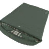 Outwell Camper Lux Double Sleeping Bag - Forest Green (2023) -Full Camp Gear 230394 camper lux double feature photo3