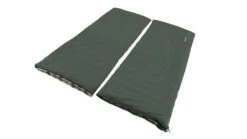 Outwell Camper Lux Double Sleeping Bag - Forest Green (2023) -Full Camp Gear 230394 camper lux double feature photo4