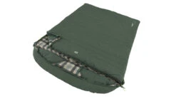 Outwell Camper Lux Double Sleeping Bag - Forest Green (2023) -Full Camp Gear 230394 camper lux double main photo1