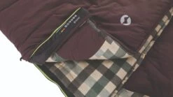 Outwell Camper Supreme "L" Sleeping Bag -Full Camp Gear 230395 camper supreme left side zipper feature photo11