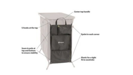 Outwell Neat 'n' Tidy Organiser 4 Outwell Neat 'n' Tidy Organiser - Image 2