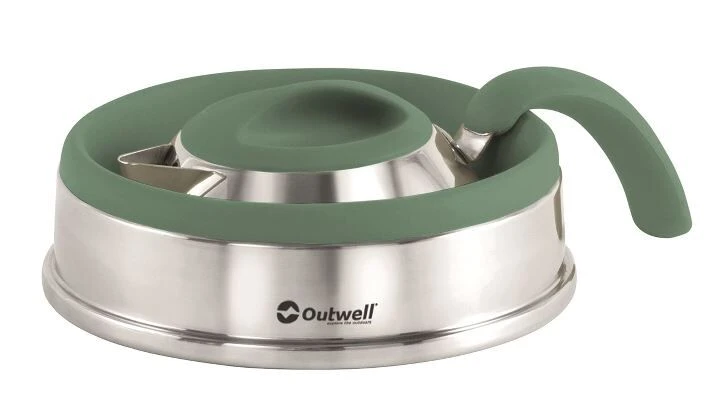 Outwell Collaps Kettle 1.5 Litre (Shadow Green) 4 Outwell Collaps Kettle 1.5 Litre (Shadow Green) - Image 2
