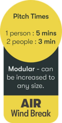 Quest Falcon Air Shield 500 - 3 Panels (2022) 29 Quest Falcon Air Shield 500 - 3 Panels (2022) -Full Camp Gear a1038 9 midsize