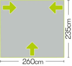 Quest Falcon Air 260 Porch Awning (2022) -Full Camp Gear a3501a 7 midsize 1