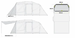 Zempire Aero TL Pro TC Tent (2022) -Full Camp Gear aero tl pro profiles awning