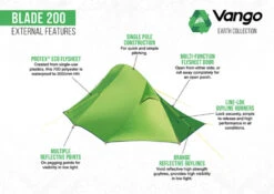 Vango Blade 200 Tent (2022) -Full Camp Gear blade 200