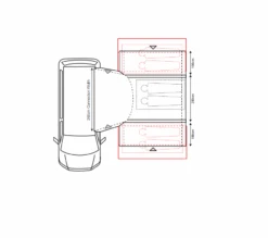 Outdoor Revolution Cayman Combo PC Air Mid Awning (210-255cm) -Full Camp Gear cayman combo floor 1