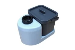 Blue Diamond Nature Calls Composting Toilet -Full Camp Gear composting toilet waste containers 1