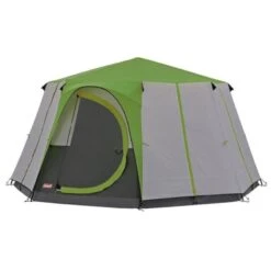 Coleman Cortes Octagon 8 Tent -Full Camp Gear cortes octagon in green