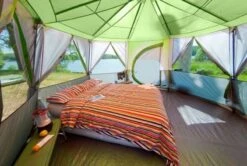 Coleman Cortes Octagon 8 Tent -Full Camp Gear cortes octagon lif 3