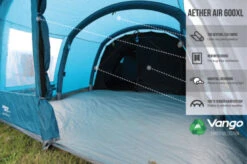 Vango Airbeam Vango Aether Air 600XL Tent (2022) -Full Camp Gear earth collection airbeam infographics call outs7
