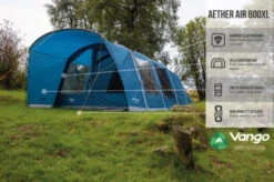 Vango Airbeam Vango Aether Air 600XL Tent (2022) -Full Camp Gear earth collection airbeam infographics call outs8