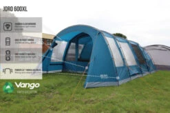 Vango Joro Poled 600XL Tent (2022) -Full Camp Gear earth collection poled infographics call outs4
