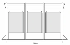 Outdoor Revolution Eden Air 390 Caravan Awning (2022) -Full Camp Gear eden air 390 floor