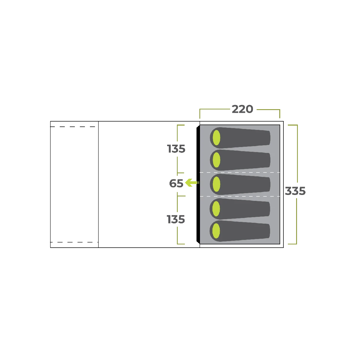 Zempire Evo TL V2 Air Tent (2023) 9 Zempire Evo TL V2 Air Tent (2023) - Image 7