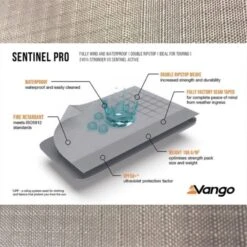 Vango Airbeam Vango Airhub Hexaway II Tall Awning (2022) -Full Camp Gear fabric diagrams sentinel pro caravan awning