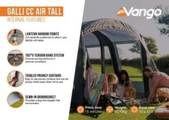 Vango Airbeam Vango Galli CC Air Tall Awning (2023) -Full Camp Gear galli cc air tall2