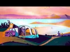 Vango Airbeam Vango Magra VW Low Awning (Shadow Grey) -Full Camp Gear hqdefault 18 1