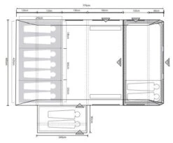 Outdoor Revolution Kalahari PC 7.0SE Tent Bundle (2023) 18 Outdoor Revolution Kalahari PC 7.0SE Tent Bundle (2023) -Full Camp Gear kalahari pc 70se16 fl1