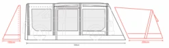 Outdoor Revolution Movelite T4E PC Highline Awning (255-305cm) (2023) -Full Camp Gear movelite t4e floor3 1 1