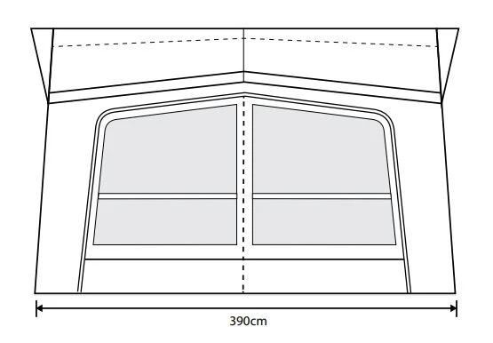 Outdoor Revolution Esprit Pro X 390 Caravan Awning 7 Outdoor Revolution Esprit Pro X 390 Caravan Awning - Image 5