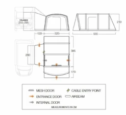 Vango Airbeam Vango Galli III Air Tall Awning (2022) -Full Camp Gear screenshot 2023 06 18 at 13.17.36