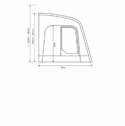 Outdoor Revolution Sportlite Air 320 Caravan Awning 13 Outdoor Revolution Sportlite Air 320 Caravan Awning -Full Camp Gear sportlite 320 1 flr2