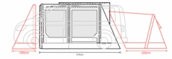 Outdoor Revolution Movelite T3E Mid Awning (220-255cm) 15 Outdoor Revolution Movelite T3E Mid Awning (220-255cm) -Full Camp Gear t3e floor2 2