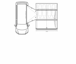 Outdoor Revolution Movelite T3E Mid Awning (220-255cm) 14 Outdoor Revolution Movelite T3E Mid Awning (220-255cm) -Full Camp Gear t3e floor 2