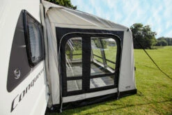 Vango Airbeam Vango Balletto Air 390 Elements Shield Caravan Awning (2023) -Full Camp Gear van 22 lifestyle balletto shield 390 low13