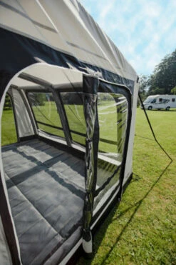 Vango Airbeam Vango Balletto Air 390 Elements Shield Caravan Awning (2023) -Full Camp Gear van 22 lifestyle balletto shield 390 low14