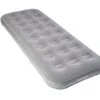 Vango Single Flock Airbed (Grey) -Full Camp Gear vango 2019 furniture airbed single flocked nocturne grey