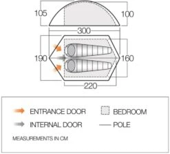 Vango Blade 200 Tent (2022) -Full Camp Gear vango 2019 tents floorplan blade pro 200