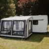Vango Airbeam Vango Balletto Air 330 Elements Shield Caravan Awning (2023) -Full Camp Gear vango balletto 330 es 105